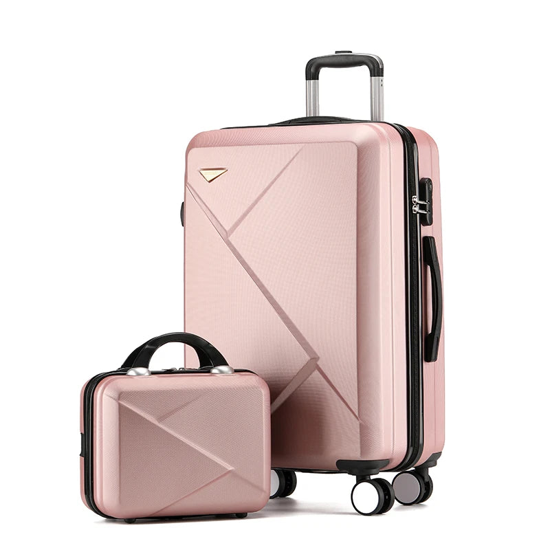 2022 Custom Carry on Luggage Luxury Travel Trolley case Trolley Bags Waterproof Luggage Set