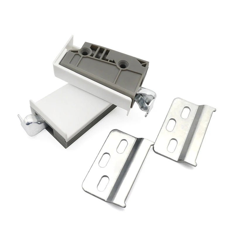 Durable Fine Sand Treatment Kitchen Cover Plastic Cabinet Visible Hanger Bracket