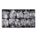 500 Fully Trapezoidal Shape Nail Extensions No Trace French Style Nail Chips for Fingers Commonly Used Nail Salons Packaged Box