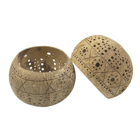 Handmade Soy Wax Ball Shape Candle Holder with Vanilla Scent for Easter Celebrations