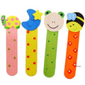 Cartoon Wood Design Cute Print Personalised Paper Light Bookmarks