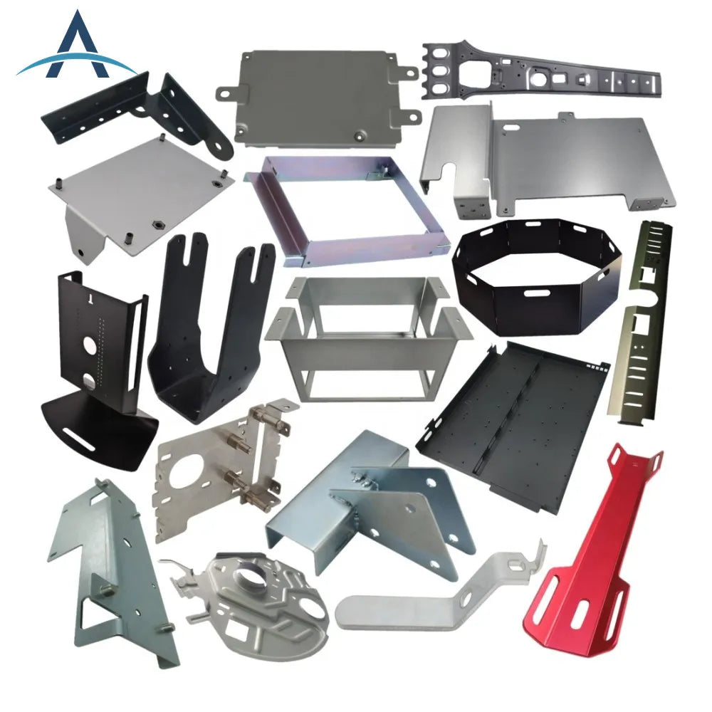 Custom Precision CNC Laser Cutting Aluminum Stainless Steel Sheet Metal Stamped Bending Sheet Metal Fabrication Stamping Parts