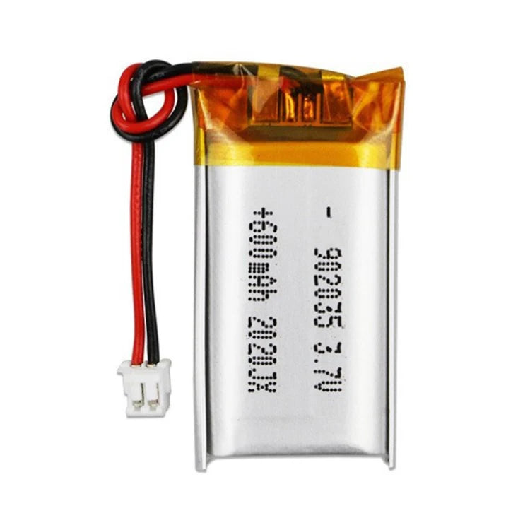 Customized 3.7v Lithium Polymer Battery 502035 300mah 062035 400mah 802035 500mah 600mah 902035 Lipo Battery for Gps