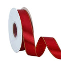 Wholesale High Quality Polyester Satin Ribbon Spool with Gold Edge for Flower Cake Gift Packaging MOQ 100yds
