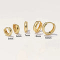 LOZRUNVE Women Accessories Jewelry Wholesale 925 Sterling Silver Minimalist Hoop Earring Ear Ring Set