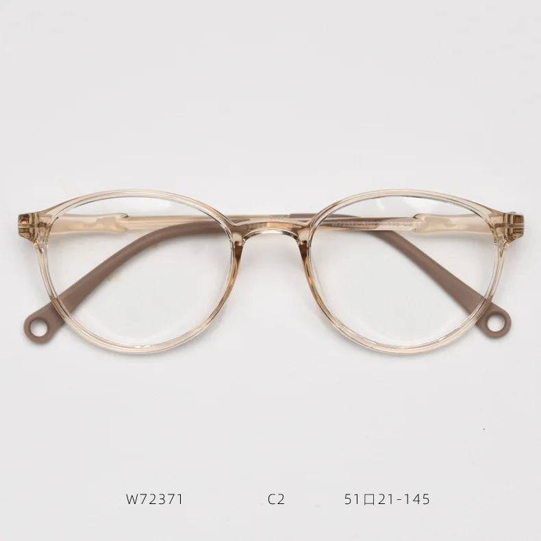 2025 New Anti Blue Ultralight TR90 Myopia Glasses Retro Square Optical Prescription Eyeglasses Frame for Men or Women