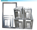 Wholesale New DY Brand Aluminum 18X20 20X24 23X31Inch Red Kiwo Glue Diy Line Printing Polyester Mesh Screen Printing Frame