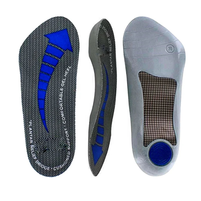 Plantar Fasciitis Arch Support Insoles 3/4 Orthotics Inserts Relieve Flat Feet High Arch Heel Spur&Foot Pain HA00835 MegaBDM