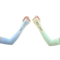 Custom Brand Logo Cycling Arm Sleeves Cool Sun Protection Sets with Anti-UV Feature