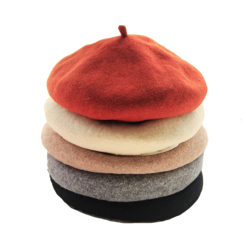 Premium Quality Fashion Wool Beret for Women and Girls