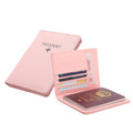 Wholesale RFID Passport Bag Men and Women Multi-function Document Bag Travel Pu Passport Holder