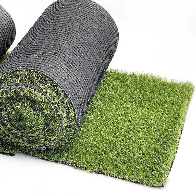 Quality Uv Resistant Colorful Green Color Synthetic Garden Artificial Turf Carpet Grass for Landscape Decoration