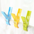 Windproof Clip Padded Bed Sheets Socks Quilts Clothes Large Clips Plastic Clothespins 4 Packs