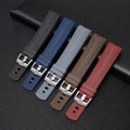 YUNSE New Style Premium Curved End Silicone TPU Watch Bands Waterproof Rubber Strap for Omeg X Swatsh Moon Watch