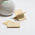 Customizable Biodegradable Bamboo Pizza Stand Table with Tripods Disposable Pizza Saver for Restaurants