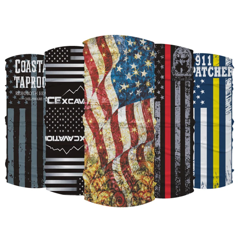 Country Flag Neck Gaiters Face Shield Bandana Scarf Mask Multifunctional Headwear Mens Cycling Neck Gaiter Polyester Headband
