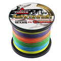 Ashconfish 4 Strands 1000m Multifilament Fishing Line 2-120lbs Excellent PE Braided Wire Floating Line for Stream Lake River