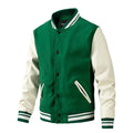 2025 Blank Plus Size Plain Man Jackets Wholesale Man Custom Jacket Embroidery DTG Custom logo Varsity Jacket Men