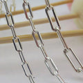 JS052 Wholesale 925 Sterling Silver Chain for Necklace Making