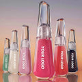 Wholesale Private Label Fancy Vegan Lip Care Plump Brighten Lip Treatment Oil Cute Lip Balm with Logo