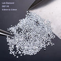Starsgem HPHT DEF White Color Melee Size 0.03ct to 0.1ct Lab Diamond Hot Sale Round Shape VS Loose Diamonds Lab Grown