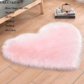 New More Size Heart Design Photo Props Background Manicure Practice Cushion Foldable Washable Soft Fur Nail Table Mat