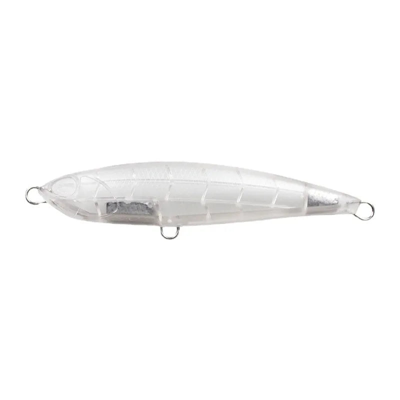 Unpainted Pencil 147mm Big Game Fishing Lure 45g/61g ABS Artificial Bait Floating Wobble Hard Bait Blank