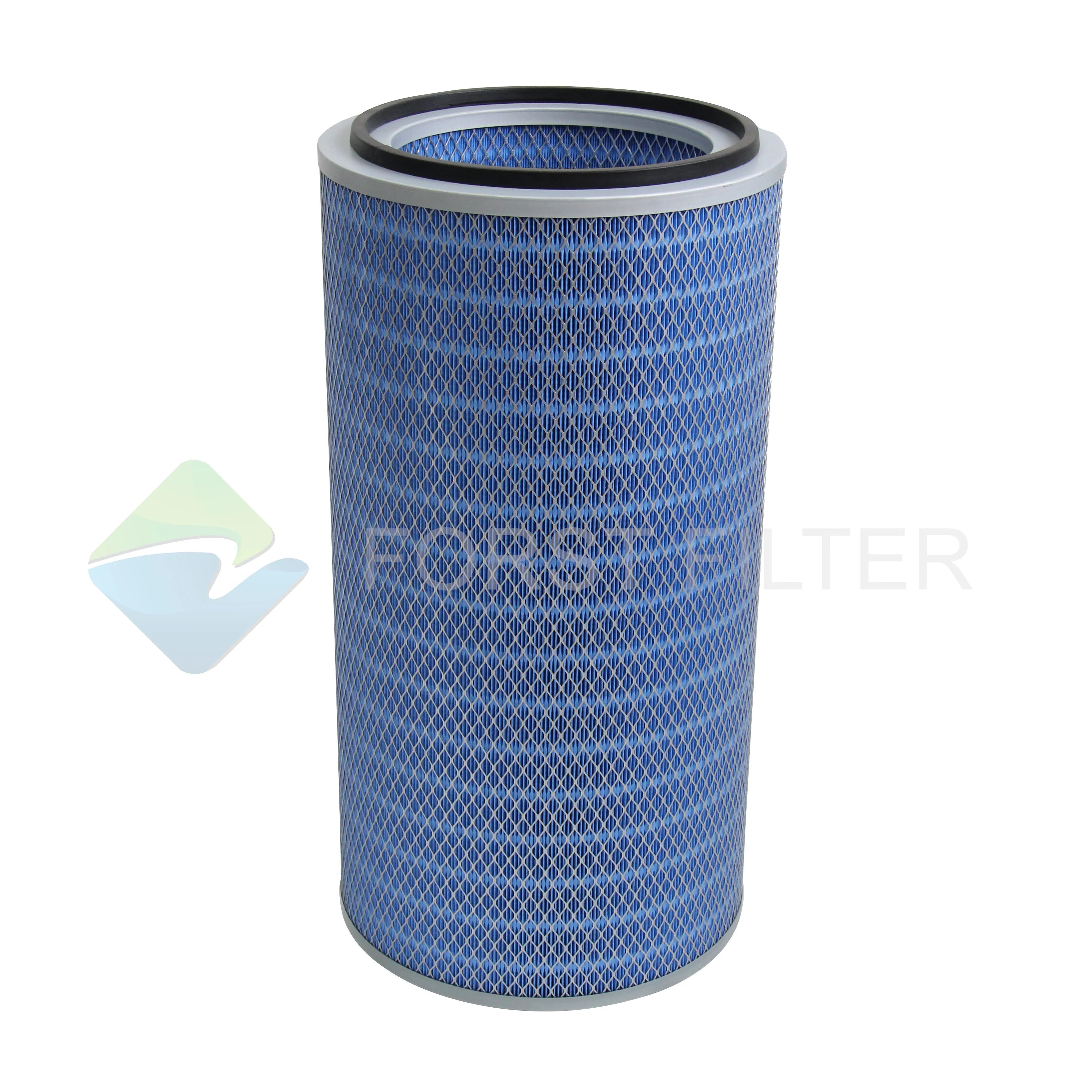 Replacement Low Resistance Power Plant Gas Turbine Unit Industrial Dust Removal Cellulose Paper Pleated Air Filter Cartridge