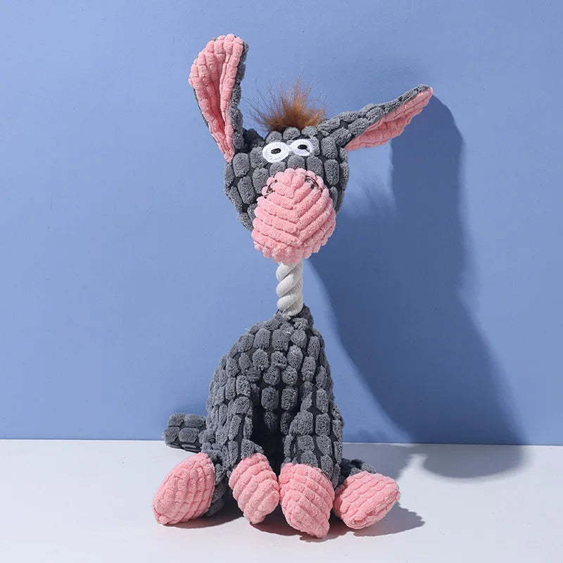 Custom Eco-Friendly Soft Stuffed Dog Plush Cute Pet Accessories & Squeaky Chew Toys Durable Interactive Sex Toys for Pets