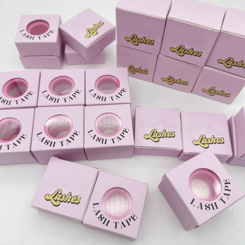 Private Logo Blue Eyelash Tape for Sensitive Skin Silicone Gel Tape Micro Foam Pink Lash Adhesive Tape Lash Extensions