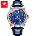 OLEVS 9923 Automatic Popular Products OEM Watch Moon Pointer  Mechanical Men Watches