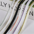 Teal Supplier Rayon Piping Cord Tape 100% Polyester 10mm with Lace Eco-Friendly Jacquard for Clothing