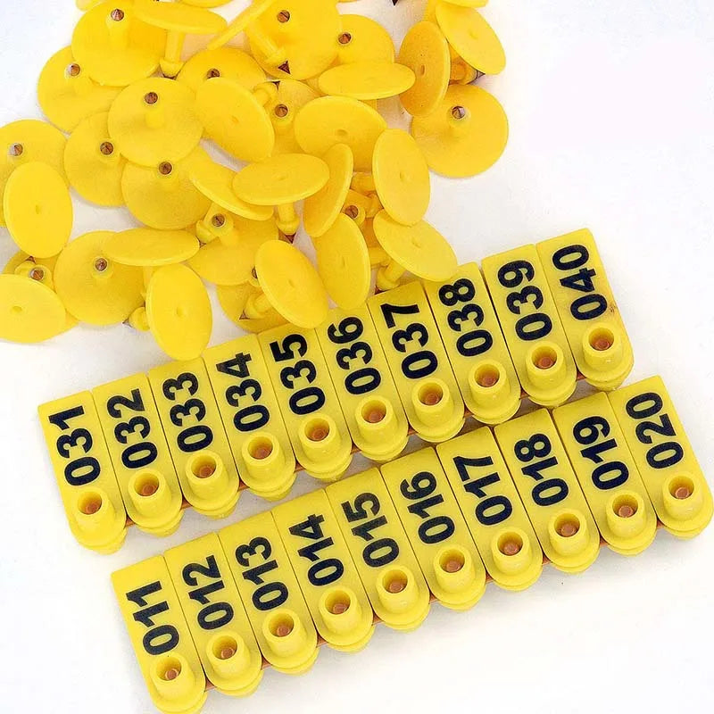 Mark Equipment TPU Animal Ear Tags for Sheep Goat Cattle Eco-friendly Laser Coding Livestock Equipment New Product 2020 0.2