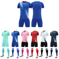 Boy Football Short Sleeve Shorts Sweatshirt Personality Customization Soccer Jerseys Sets for Kids Comfortable Shirts