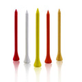 Wholesale 83mm Natural Bamboo Wooden Golf Tees Essential Golf Accessories