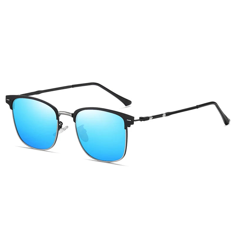 Ultra Light New Titanium Square Sunglasses Men WomenPolarized Sunglasses