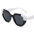 22014 Retro Cat Eyes Sunglasses for Women Oversized Fashion Vintage Eyewear Sun Glasses UV400 Shades Frame Shield Sun Glass