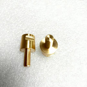 M6 M8 M10 Gold Battery Pole Adapter Bolts Copper Screw Hex Bolt Brass Terminal Post Connector-High Quality Battery Accessories