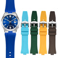 Top Quality 9mm Quick Release Sport Soft Silicone Watchband Fluorine Rubber Watch Strap for Citi-zen NJ0150 Series Band