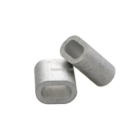 Jiuteng Wire Rope Aluminium Sleeve Round for Wire Rope Aluminum Ferrule