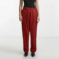 Loose Fashion Elastic Waist Wide Leg Pants Women Suites for Women New Styles