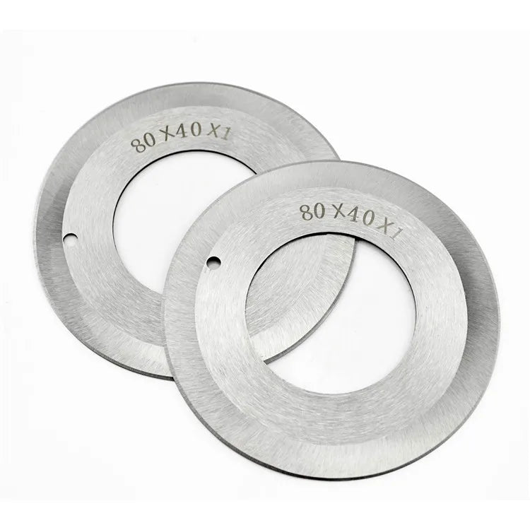 70x40x1mm SK5 Leather Cutting Slitter Round Blade
