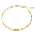 Kirin Luxury 925 Sterling Silver Long Necklace Pure Silver Link Chain for Wedding Engagement or Gift Trendy Style