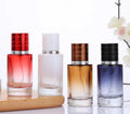 Empty 30ml Round Clear Refillable Glass Perfume Spray Bottle