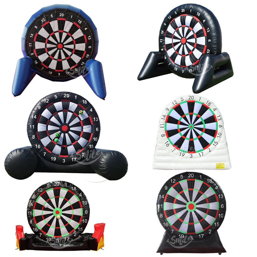 Carnival Game Inflatable Football Dart Game Inflatable Dart Board Inflatable Soccer Dart for Sale