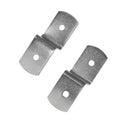 TS-k126 820 Iron Zinc Plated Z-Shape Offset Clips Set Canvas Clamps Picture Frame Hardware for Canvas Artwork Framing Mounting