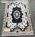 Springletile Modern Designer Custom Ceramic Carpet Tiles Pattern Luxury Porcelain Floor Decorative Carpet Tiles for Home MegaBDM