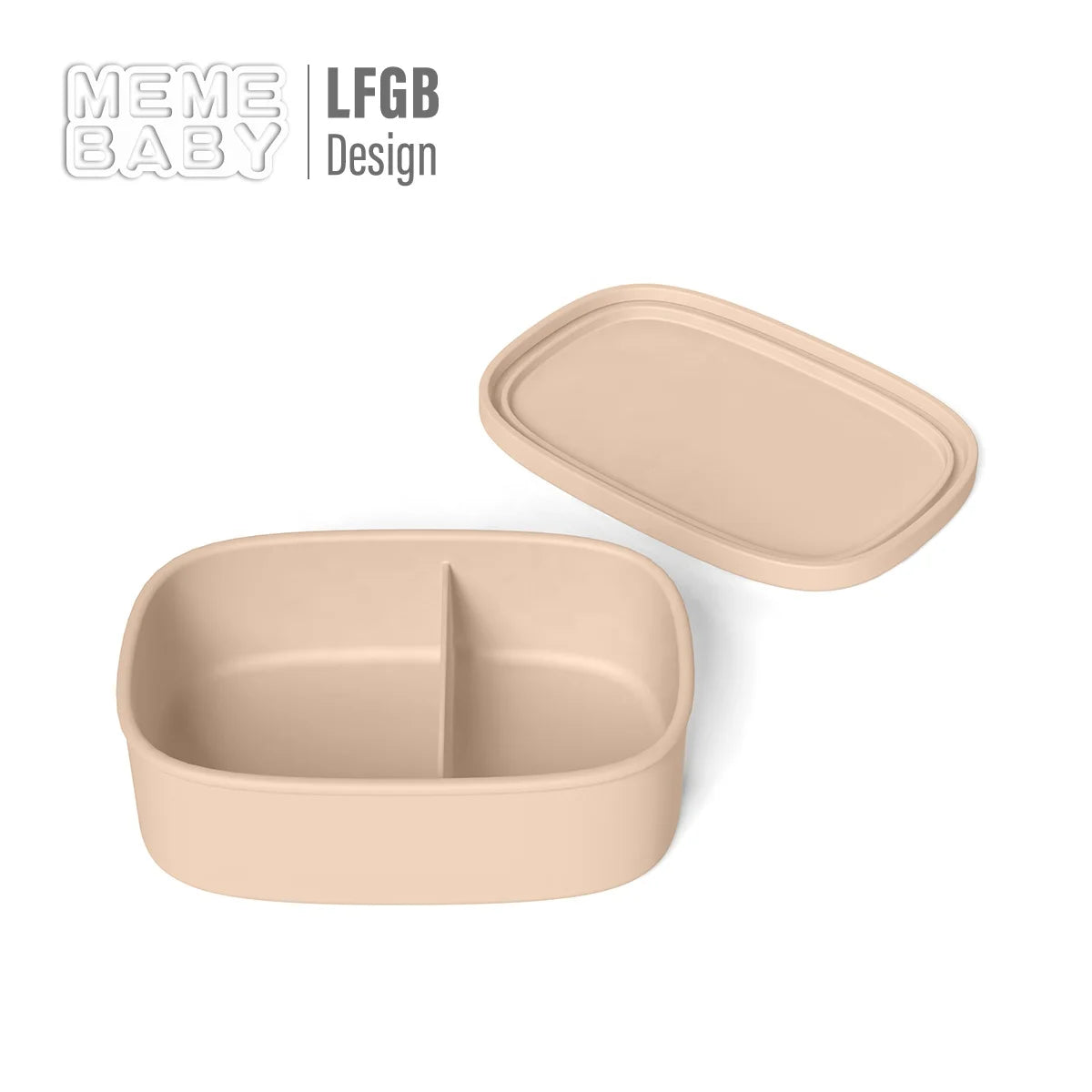 Silicone Portable Lunch Box Bpa Free Leak Proof Dividing Microwave Safe Bento Custom Kids Adults Boxes School Office Lunch Box
