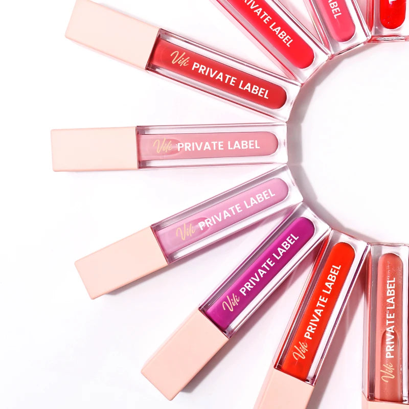 High Shiny Lip Gloss Waterproof Moisturizing Plumping Lips Lip Gloss Vendor Wholesale Bulk