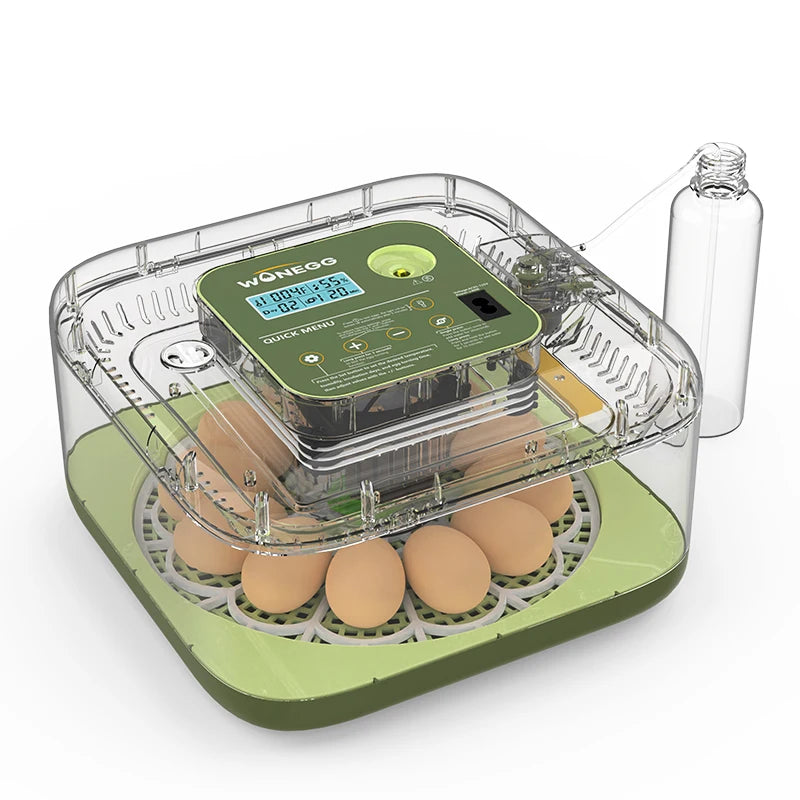 WONEGG 12 Chicken Egg Turning Incubator Hatcher and Setter Machine Energy Saving with 110V/220V